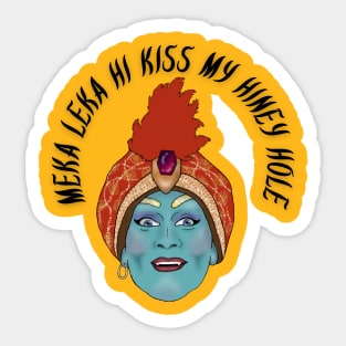 Peewee Herman Playhouse Meka Leka Hi Jambi Sticker